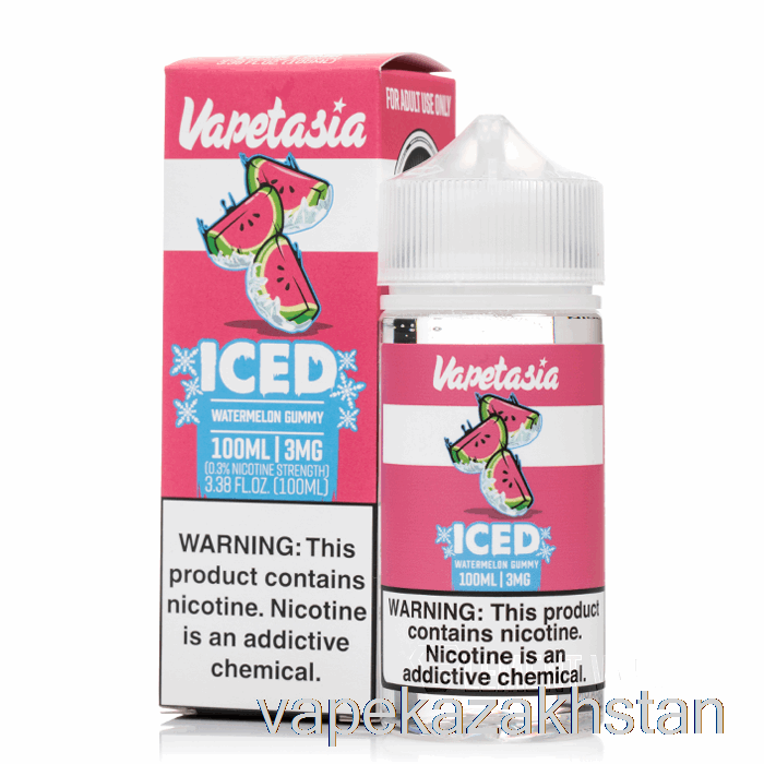 Vape Kazakhstan Iced Watermelon Gummy - Vapetasia - 100mL 3mg